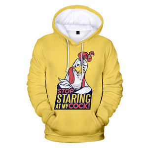 Stop Staring at My Cock 3D Hoodies Sweatshirts