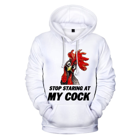 Image of Stop Staring at My Cock 3D Hoodies Sweatshirts