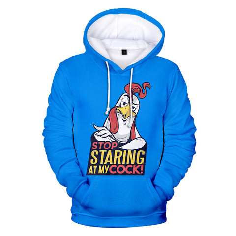 Image of Stop Staring at My Cock 3D Hoodies Sweatshirts