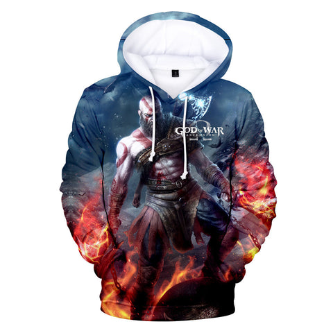 Image of Game God Of War 3D Print Hoodies - Fashion Sweatshirt Pullover