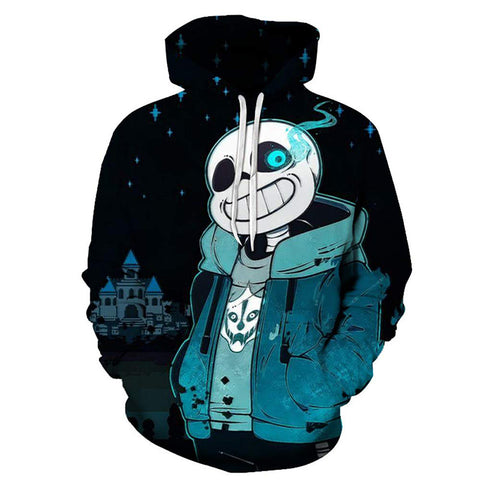 Image of Game Undertale 3D Printed Hooded Sweatshirt Hoodies