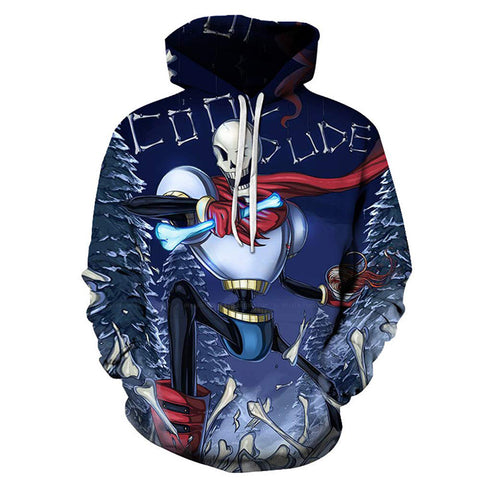 Image of Game Undertale 3D Printed Hooded Sweatshirt Hoodies