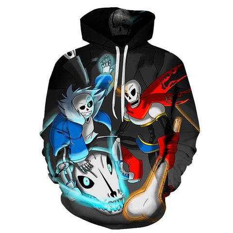 Image of Game Undertale 3D Printed Hooded Sweatshirt Hoodies