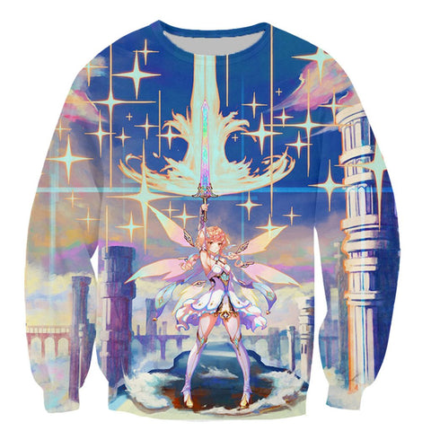 Image of Genshin Impact 3D Print Fashion Long Sleeves Hoodies Sweatshirts