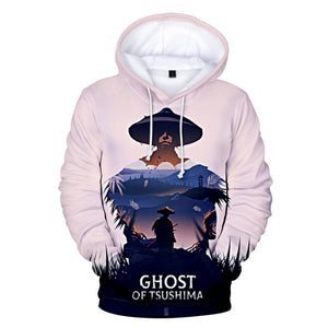 Game Ghost of Tsushima Hoodie Sweatshirts