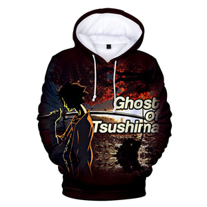 Game Ghost of Tsushima Hoodie Sweatshirts