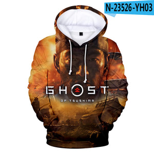 Game Ghost of Tsushima Hoodie Sweatshirts