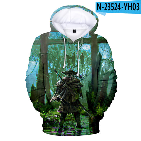 Image of Game Ghost of Tsushima Hoodie Sweatshirts