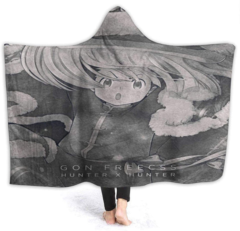 Image of H-unter X H-unter Manga HXH Gon Freecss 3D Printed Hooded Blanket