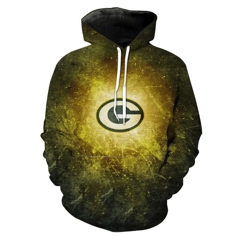 Image of Football  Packers Hoodies - Pullover Epic Green Bay Packers Hoodie