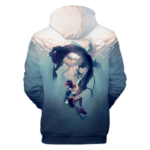 3D Printed Anime Weird Herohoodies Sweatshirt Pullover