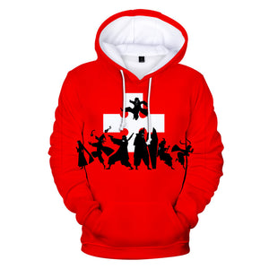 Anime Fire Force 3D Printed Hoodies Sweatshirts Tracksuit