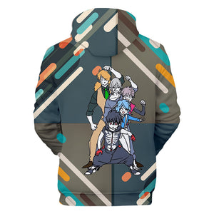 Anime Monster Incident Hoodie Sweatshirt - 3D Print Pullover