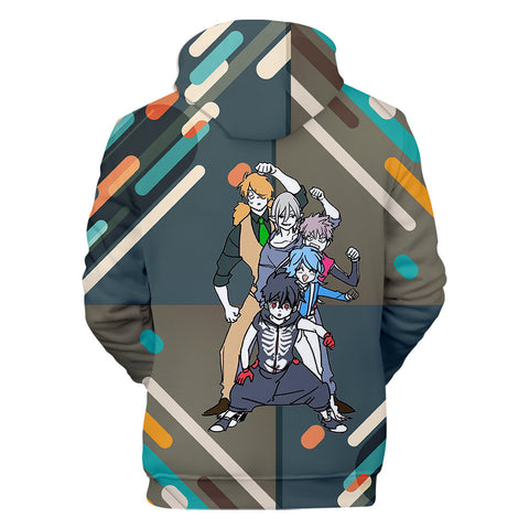 Image of Anime Monster Incident Hoodie Sweatshirt - 3D Print Pullover