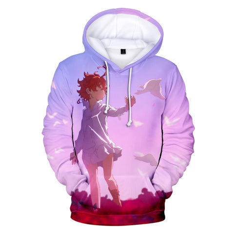 Image of 3D Print Hoodies - Anime The Promised Neverland Sweatshirts