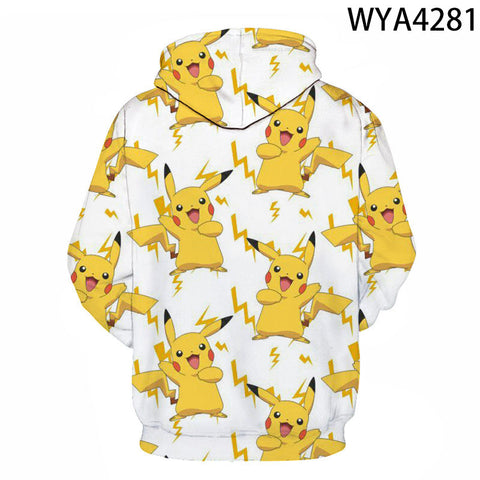 Image of Pokemon 3D printed Hoodies - Fashion Sweatshirts