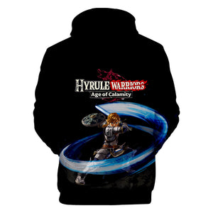 Hyrule Warriors : Age of Calamity Print Sport Game 3D Hoodies