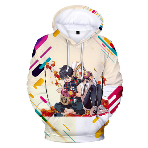 Image of Anime Monster Incident Hoodie Sweatshirt - 3D Print Pullover