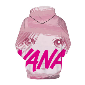 Anime Nana 3D Print Oosaki Nana Hoodie Streetwear Fashion Pullover Harajuku Oversized Sweatshirt