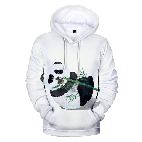 Image of 3D Printed Animal Panda Hoodies - Casual Fashion Hooded Sweatshirt