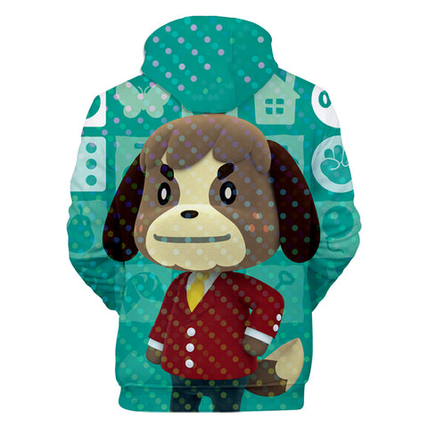 Image of Animal Crossing Hoodie Sweatshirt Pullover