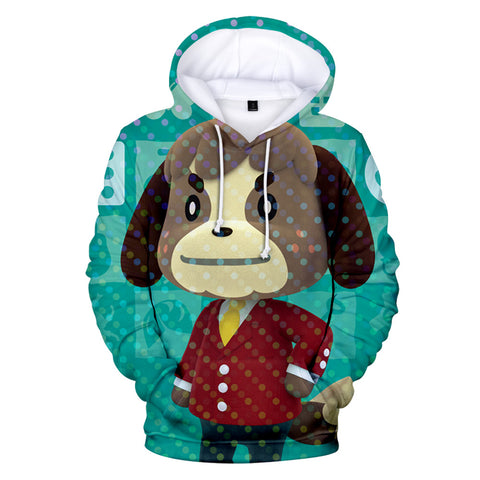 Image of Animal Crossing Hoodie Sweatshirt Pullover