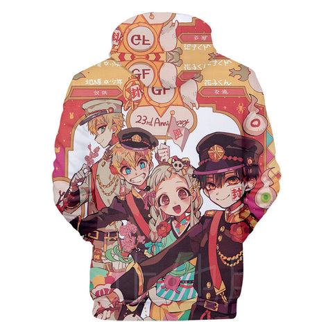 Image of Anime Hoodies Toilet Bound Hanako Kun Hoodie Sweatshirt