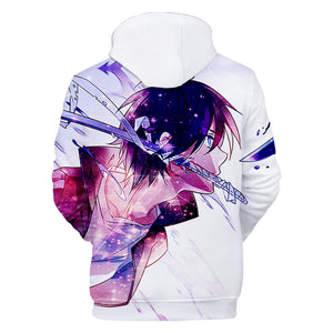 Creative Noragami 3D Print Hoodies Sweatshirt Pullover