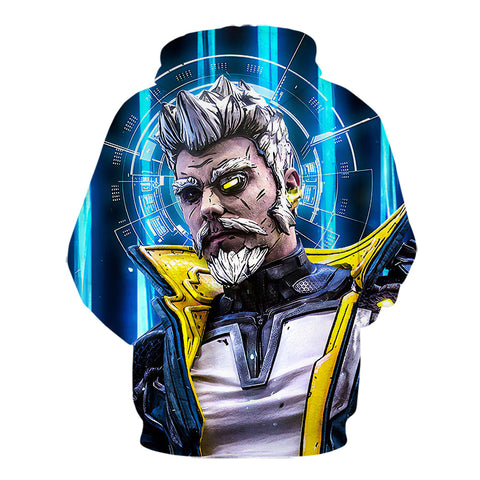 Image of Borderlands 3 Hoodie Sweatshirt - Games 3D Print Hooded Pullover