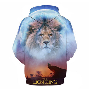 The Lion King 3D Hoodies - Anime Hooded Pullover Sweatshirts