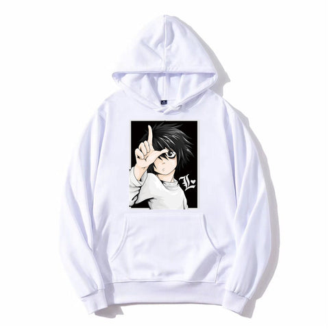 Image of Japan Anime Death Note Hoodie Hooded Sweatshirt Fleece Hoodies