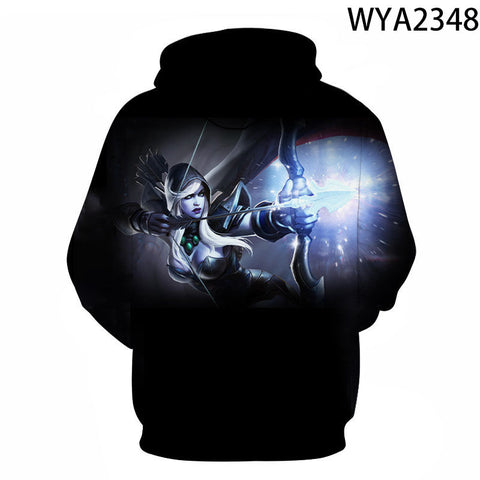 Image of 3D Print Dota 2 Pullovers Hoodies Sweatshirt