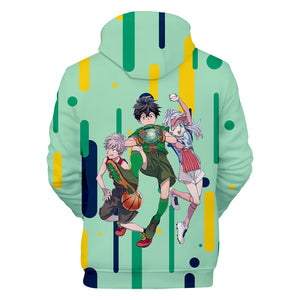 Anime Monster Incident Hoodie Sweatshirt - 3D Print Pullover