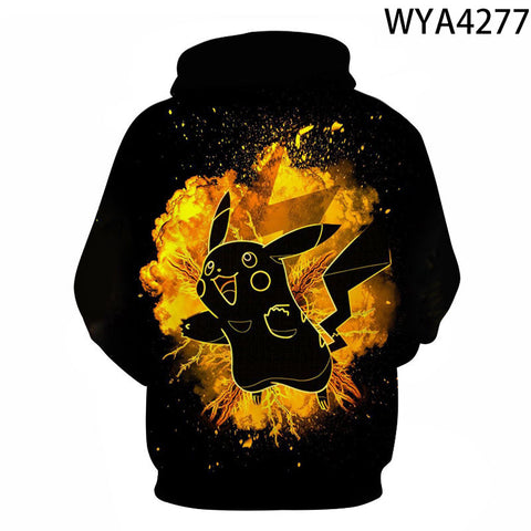 Image of Pokemon 3D printed Hoodies - Fashion Sweatshirts