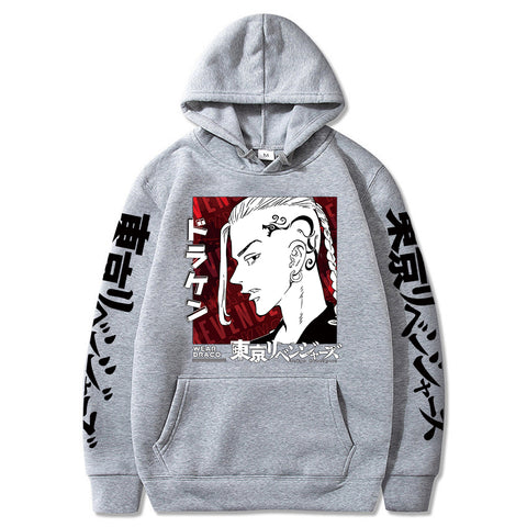 Image of Anime Tokyo Revengers Hoodie Casual Sweatshirts Pullover