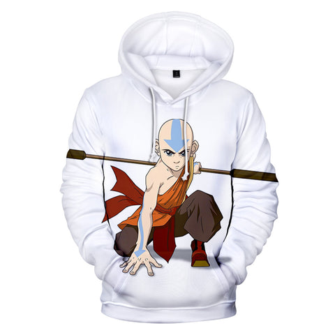 Image of Anime Avatar the Last Airbender Casual Hoodies -  3D Printed Hooded Coats Sweatshirt