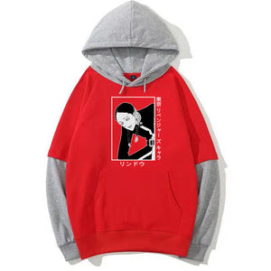 Anime Tokyo Revengers Ran Haitani Printed Hoodie Casual Long Sleeve Sweatshirt