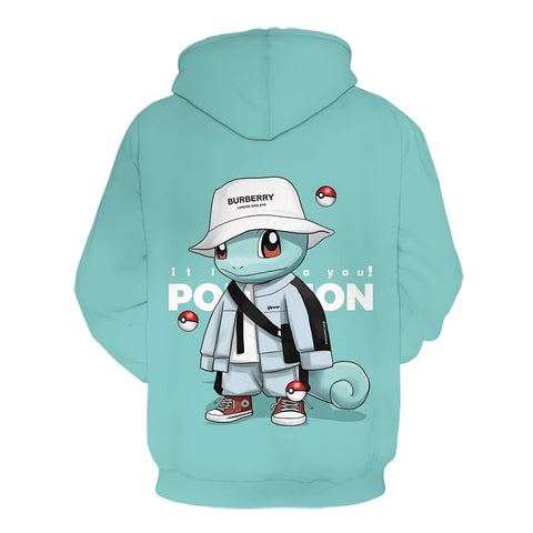 Image of 3D Printed Pokemon Hoodie - Anime Sweatshirt