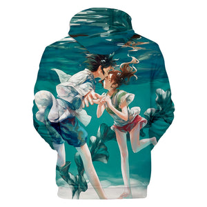 3D Printed Anime Weird Herohoodies Sweatshirt Pullover