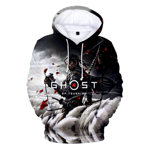 Image of Game Ghost of Tsushima Hoodie Sweatshirts