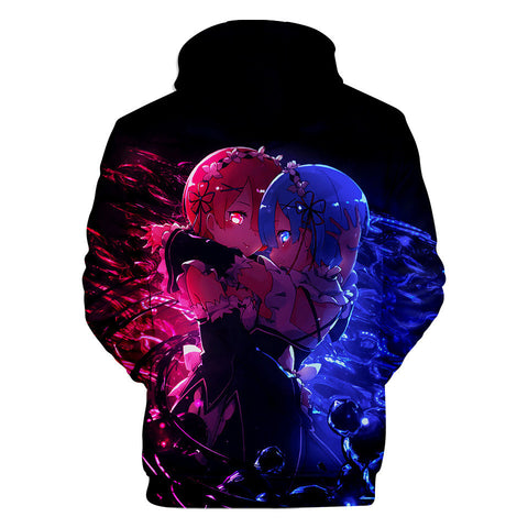 Image of Re: Life In A Different World From Zero 3D Hoodies Sweatshirt Pullover