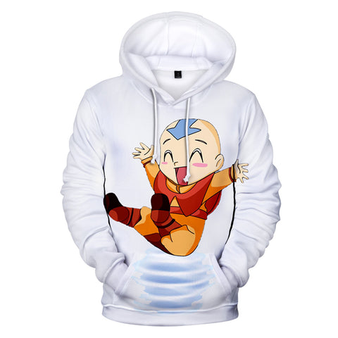 Image of Avatar the Last Airbender Hooded Sweatshirt -  Anime 3D Printed Coats Hoodies