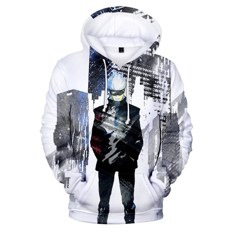 Image of Anime Jujutsu Kaisen Hoodies - 3D Printed Sweatshirt Pullover