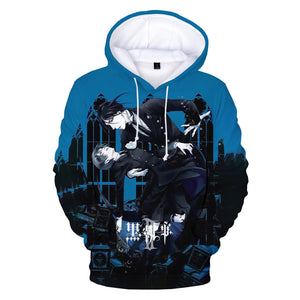 Anime Black Butler Hoodies - 3D Print Sweatshirts Pullovers