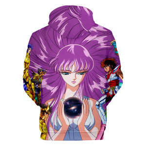 Anime Saint Seiya 3D Hoodies - Fashion Sweatshirts Sportswear