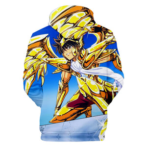 Anime Saint Seiya 3D Hoodies - Fashion Sweatshirts Sportswear