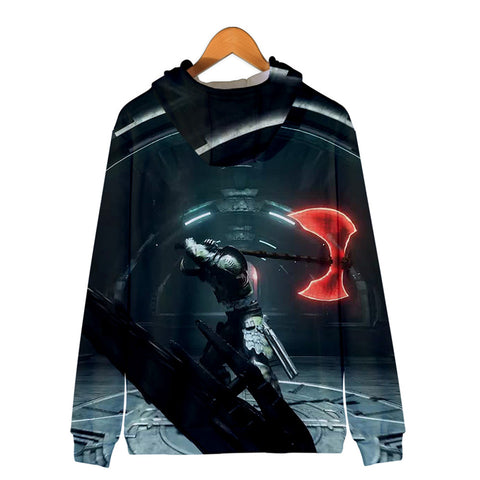 Image of 3D Movie Doom Eternal Zipper Hoodies Sweatshirts