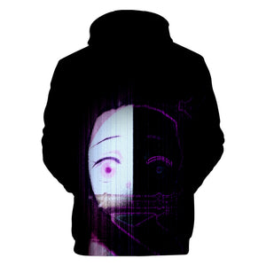 Anime Demon Slayer Hoodies - Kamado Nezuko 3D Printed Streetwear