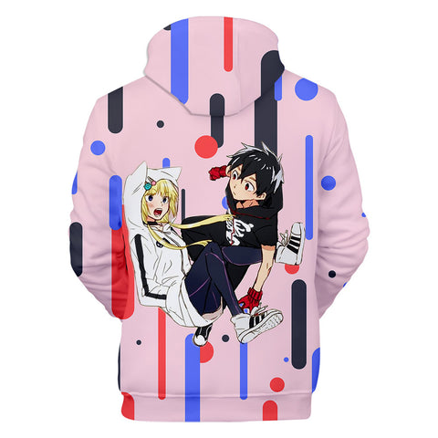 Image of Anime Monster Incident Hoodie Sweatshirt - 3D Print Pullover