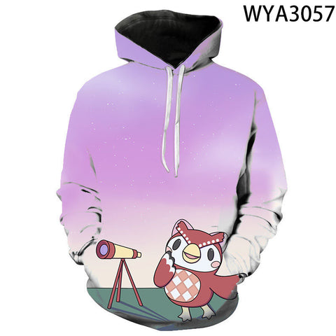 Image of Animal Crossing 3D Printed Hoodies Sweatshirts Hooded Pullover